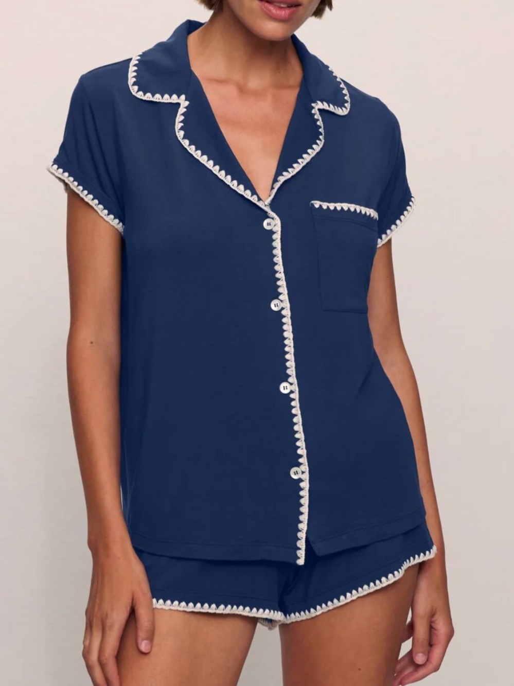 Eberjey Frida TENCEL™ Modal Shortie Short PJ Set